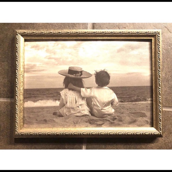 Other - Custom framed beach scene poster